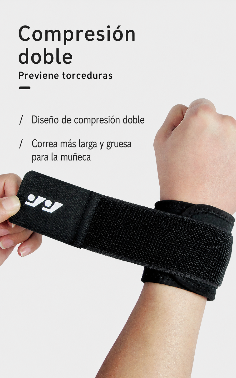 Muñequera Deportiva con Compresión para Gym y Deportes - 11