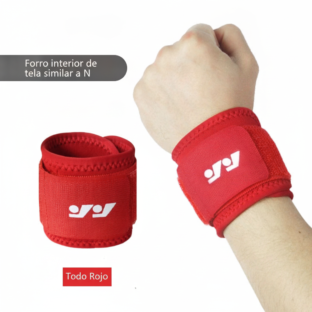Muñequera Deportiva con Compresión para Gym y Deportes - 6