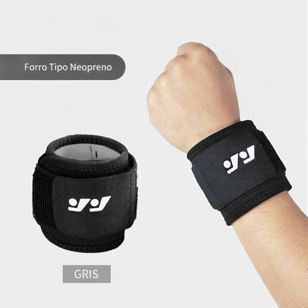 Muñequera Deportiva con Compresión para Gym y Deportes - 9