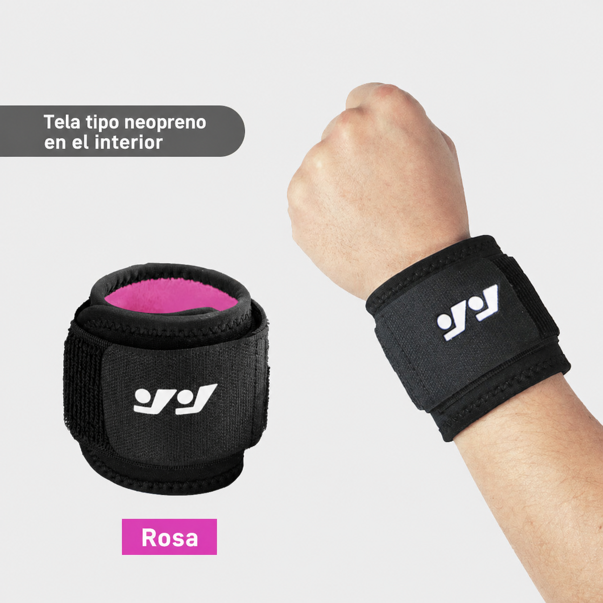 Muñequera Deportiva con Compresión para Gym y Deportes