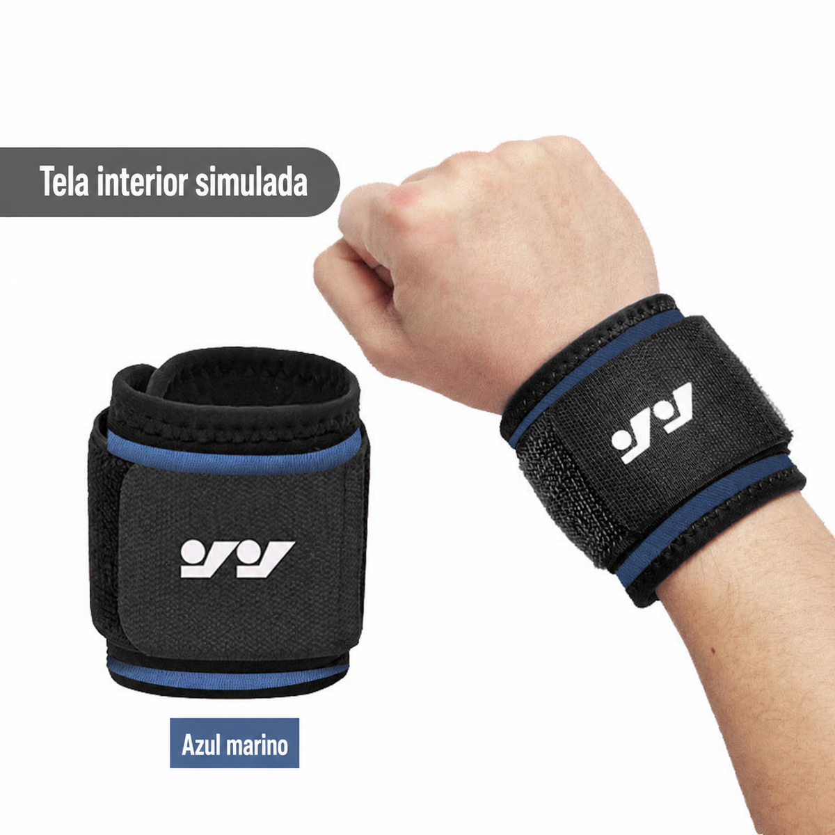 Muñequera Deportiva con Compresión para Gym y Deportes