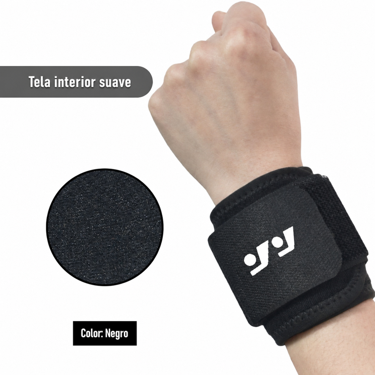 Muñequera Deportiva con Compresión para Gym y Deportes