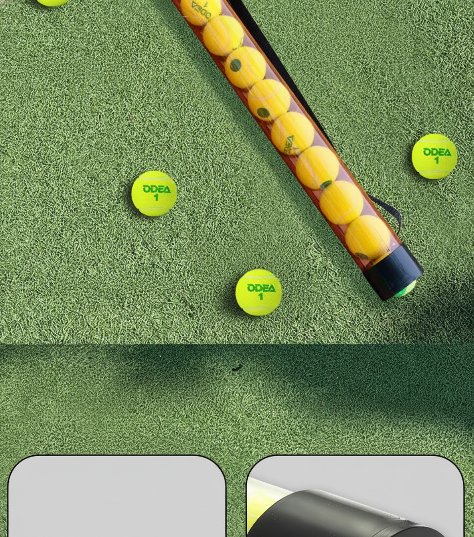 Tubo recogepelotas de tenis X-ACE para 15 pelotas - 10