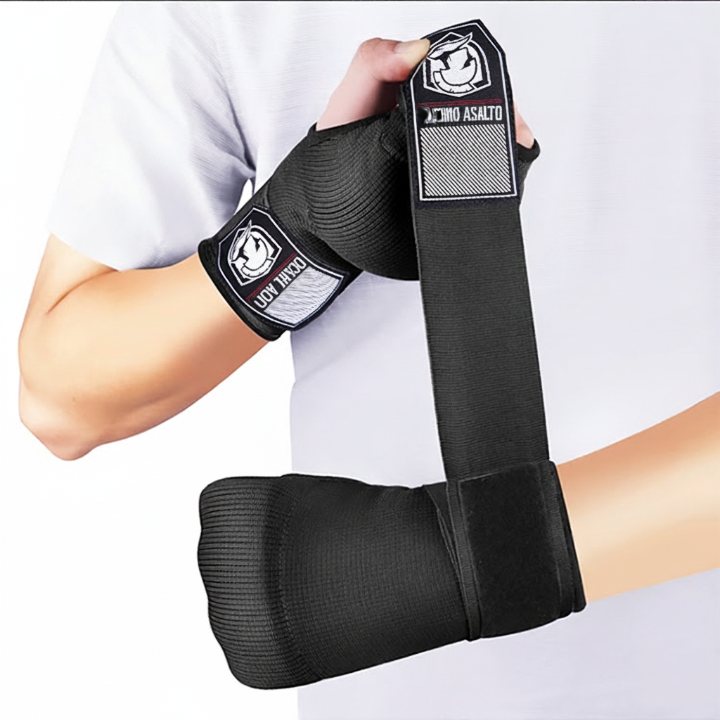 Guantes con protector de gel para Boxeo - 9