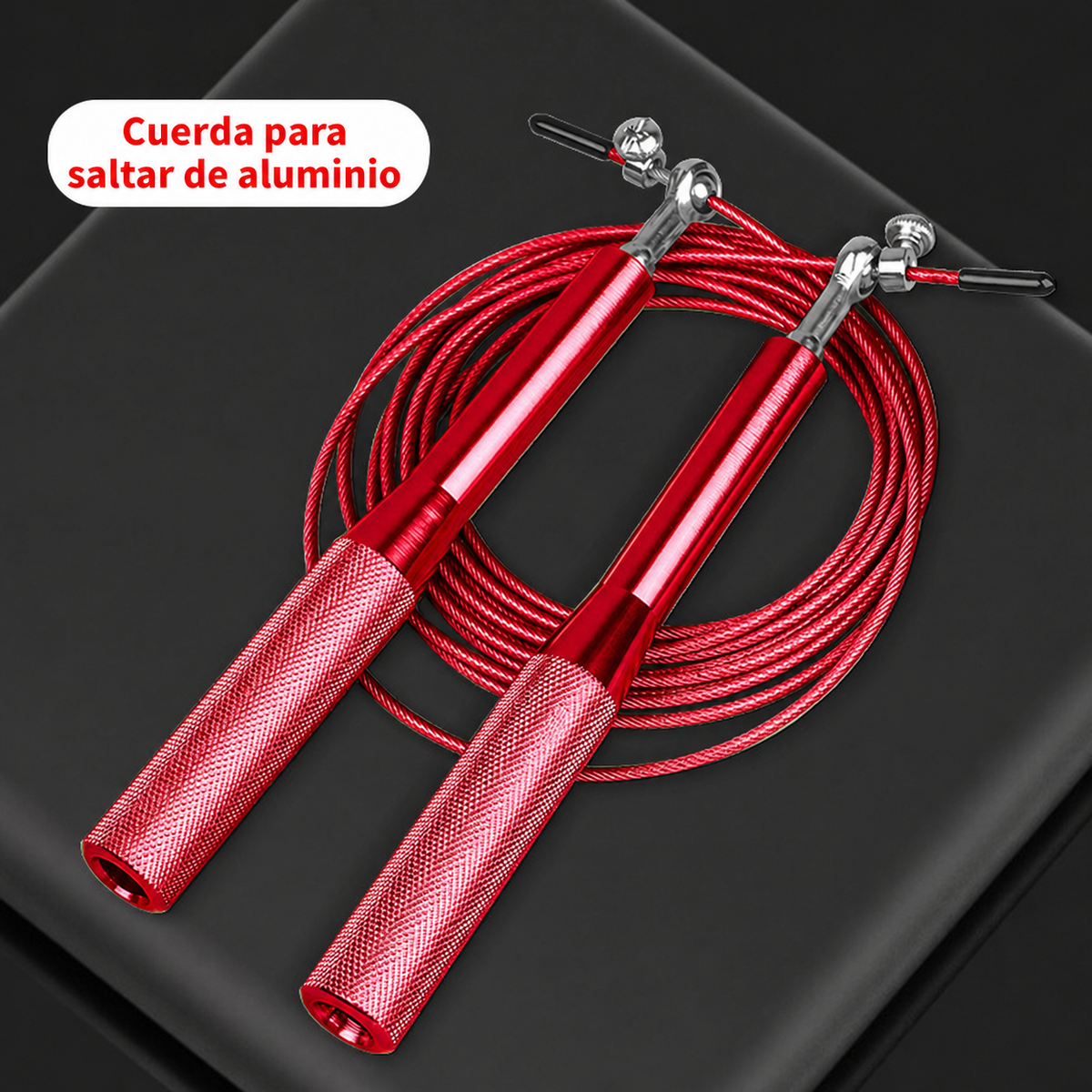Cuerda para saltar de aluminio