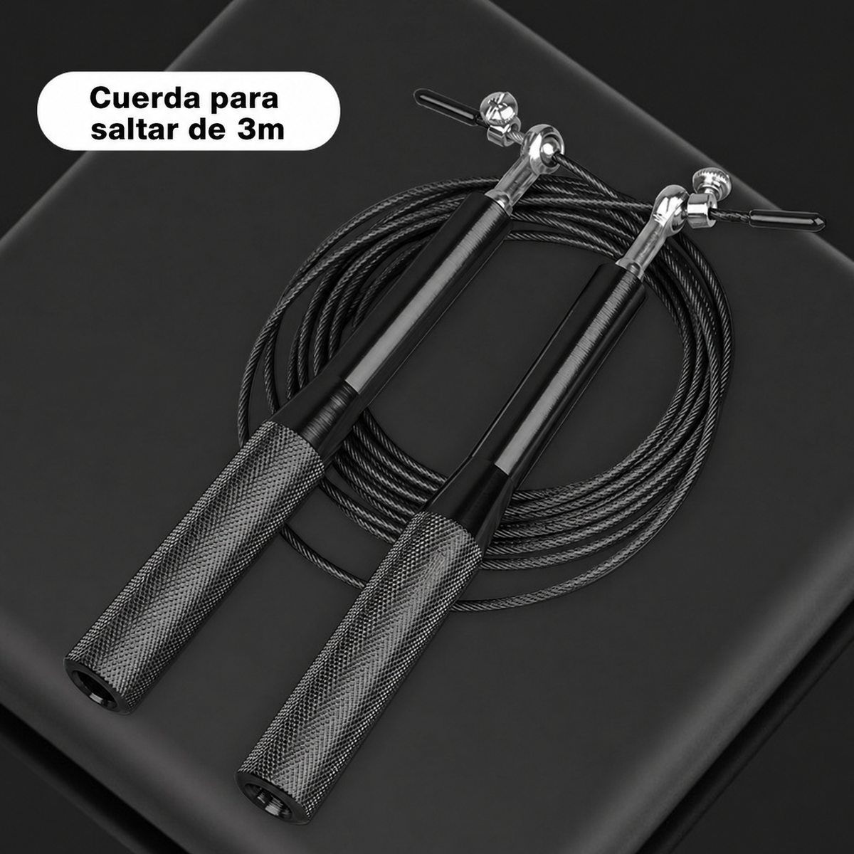 Cuerda para saltar de aluminio