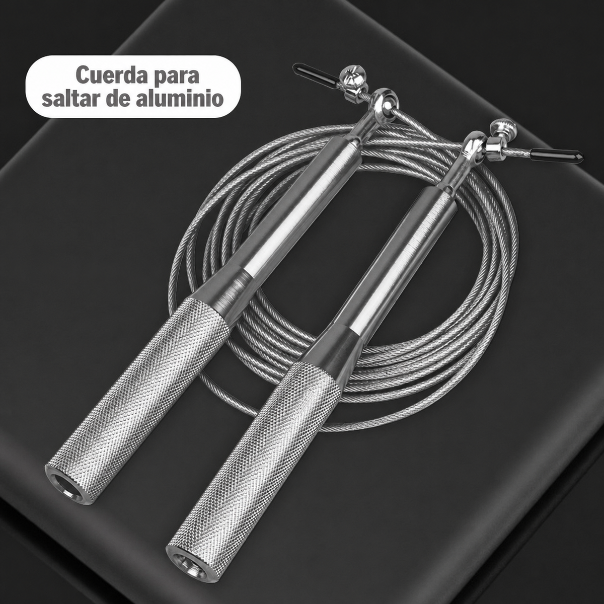 Cuerda para saltar de aluminio