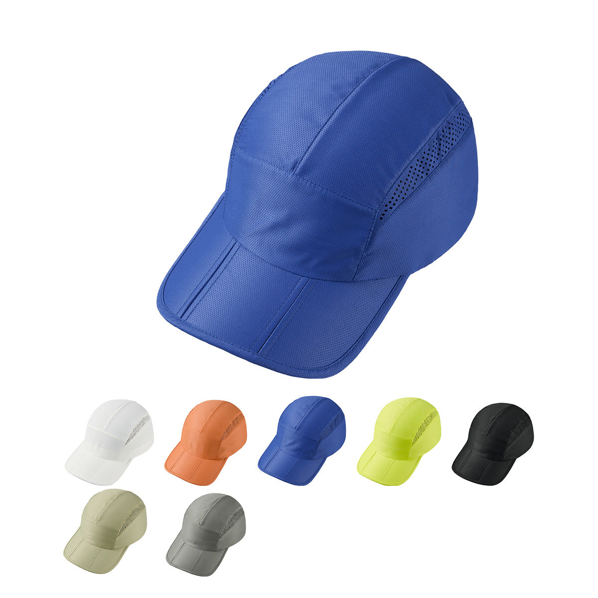 Gorra deportiva ultraligera plegable 44 g para maratón - 3
