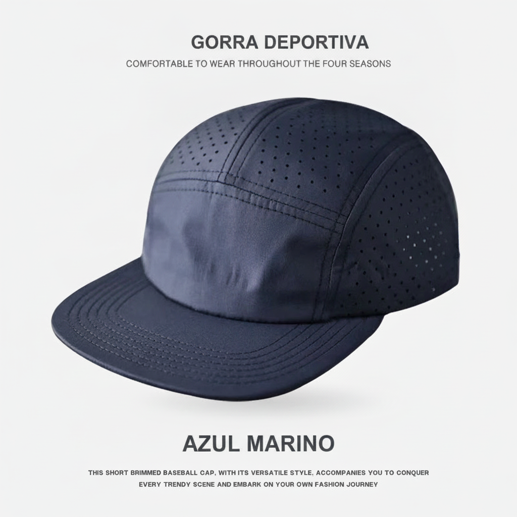 Gorra Beisbolera Deportiva Secado Rápido con Malla - 10