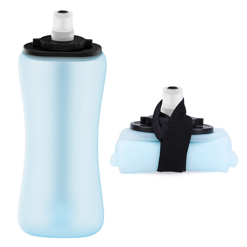 Botella de agua plegable de silicona 350 ml - 4