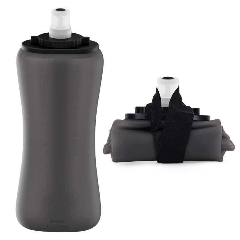 Botella de agua plegable de silicona 350 ml