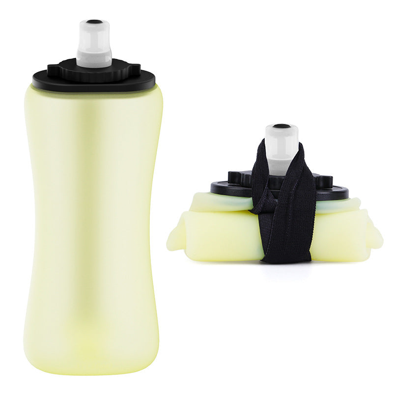 Botella de agua plegable de silicona 350 ml