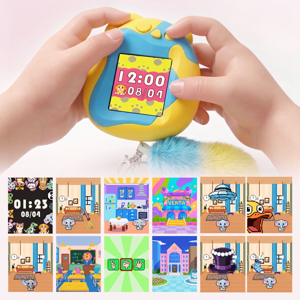 Mascota Virtual con Pantalla a Color - 3