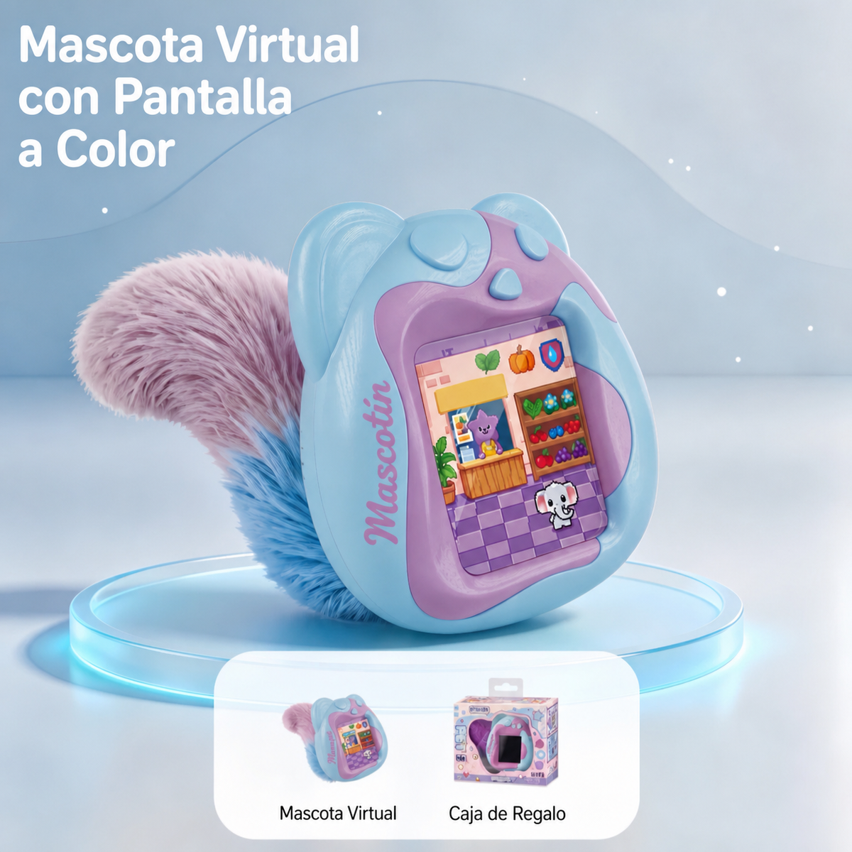 Mascota Virtual con Pantalla a Color