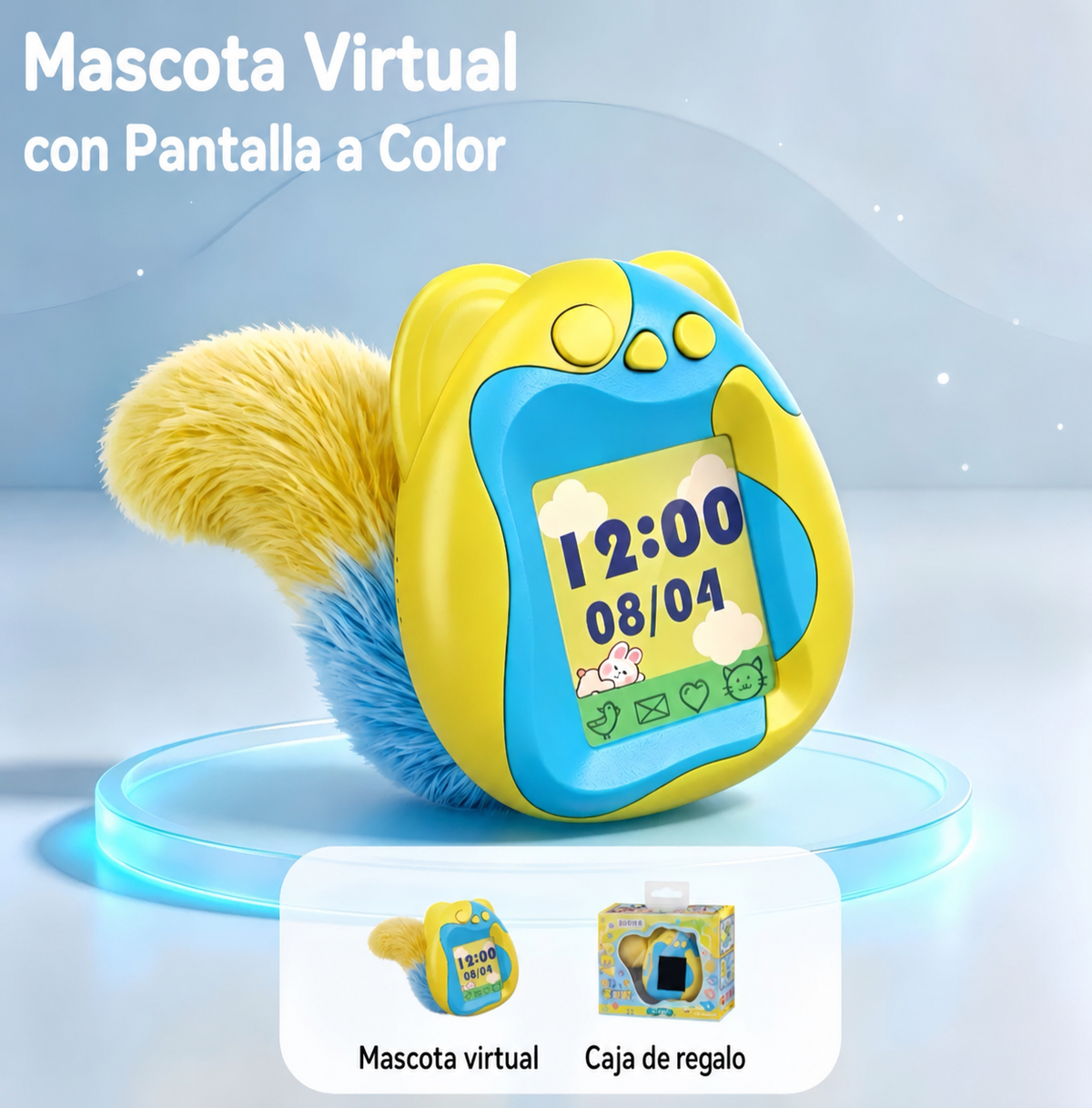 Mascota Virtual con Pantalla a Color