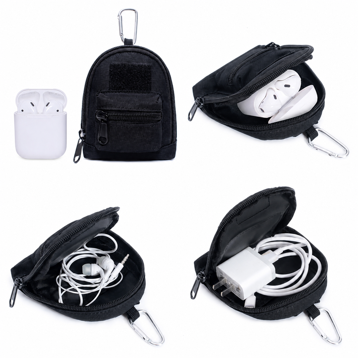 Mini mochila táctica llavero y monedero - 11