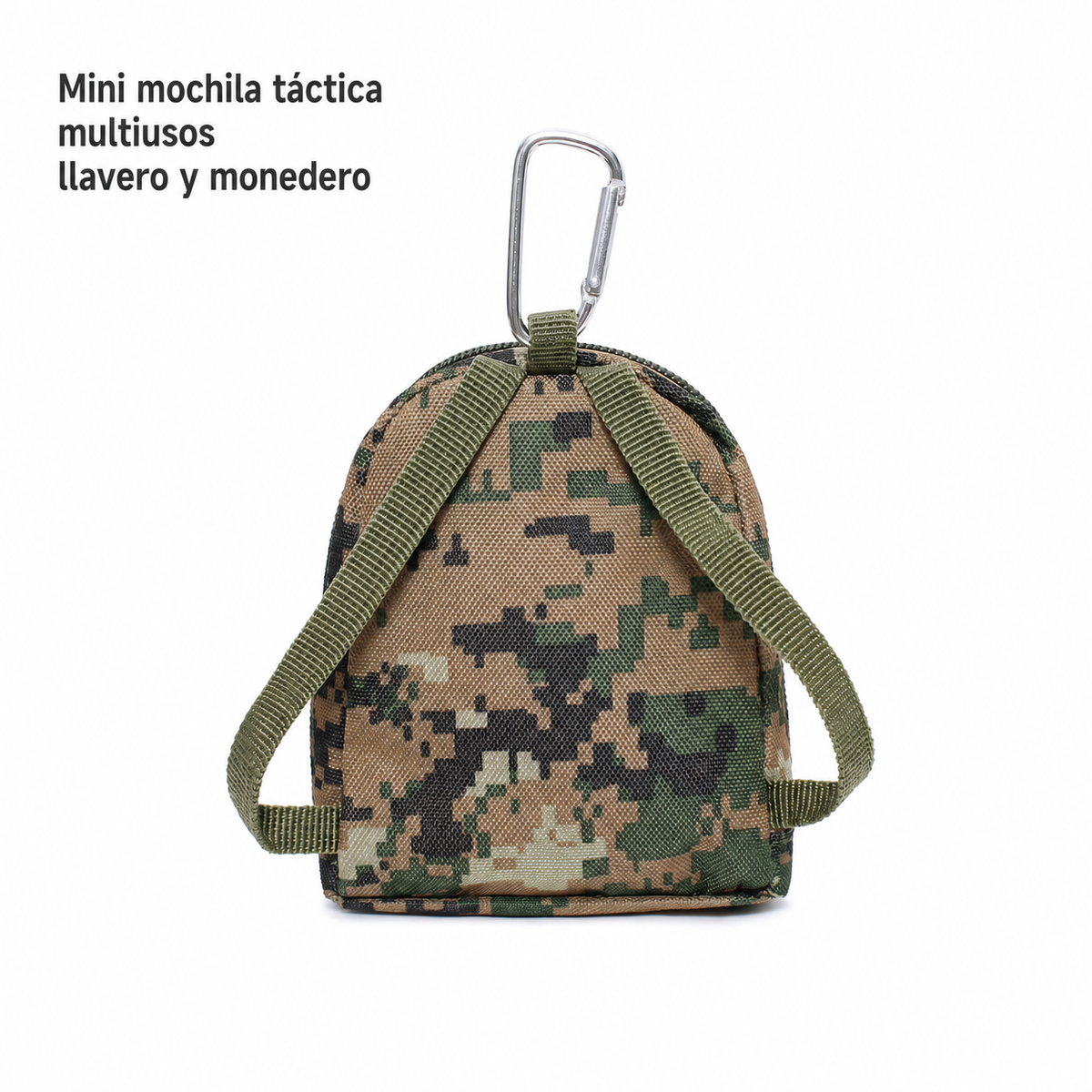 Mini mochila táctica llavero y monedero - 7