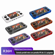 Consola retro portátil R36H pantalla IPS 3.5" - 1