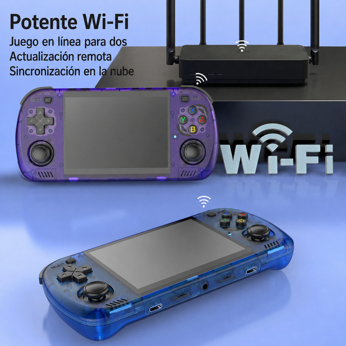 Consola retro portátil R36H pantalla IPS 3.5" - 3