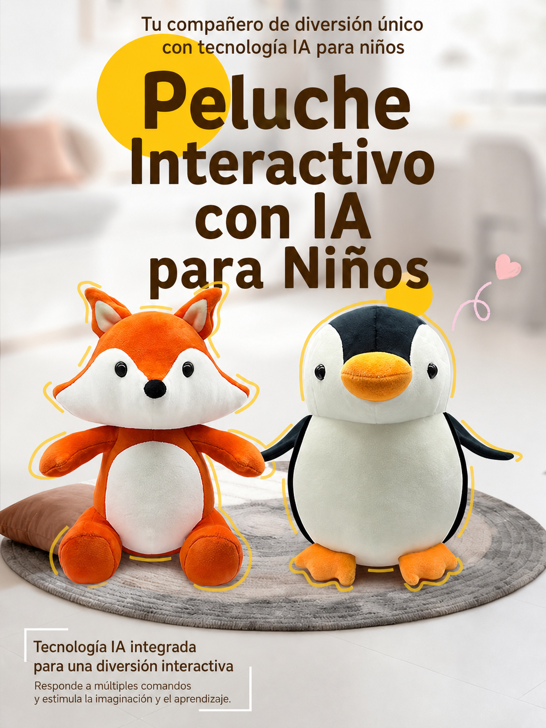 Peluche Interactivo con IA para Niños - 10