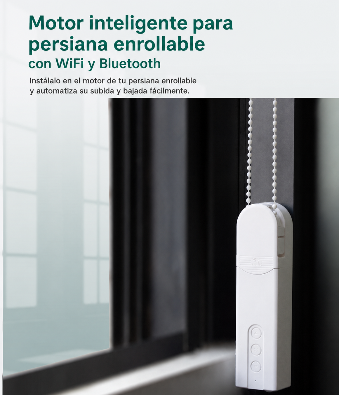 Motor inteligente para persiana enrollable con WiFi y Bluetooth - 14