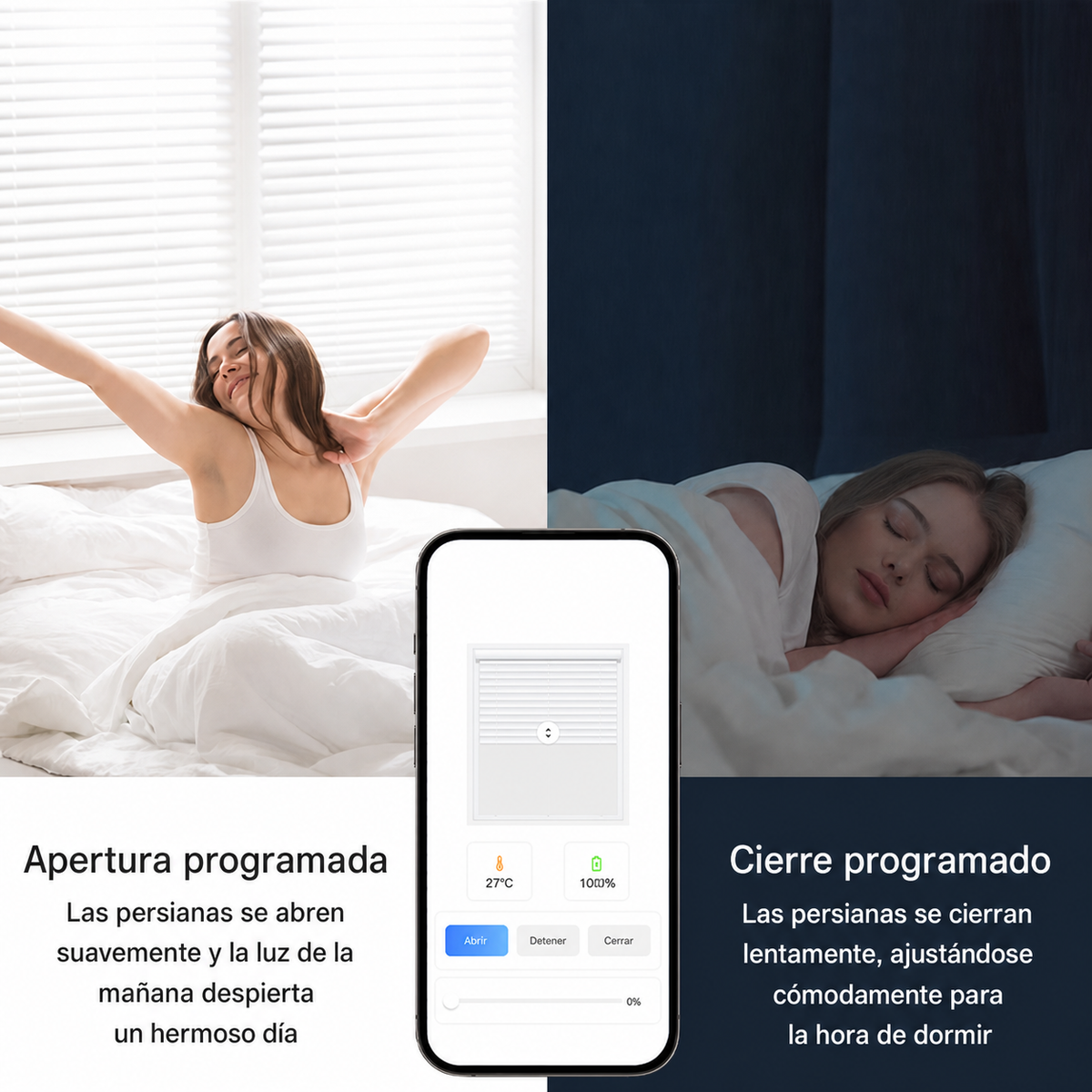 Motor inteligente para persiana enrollable con WiFi y Bluetooth - 2