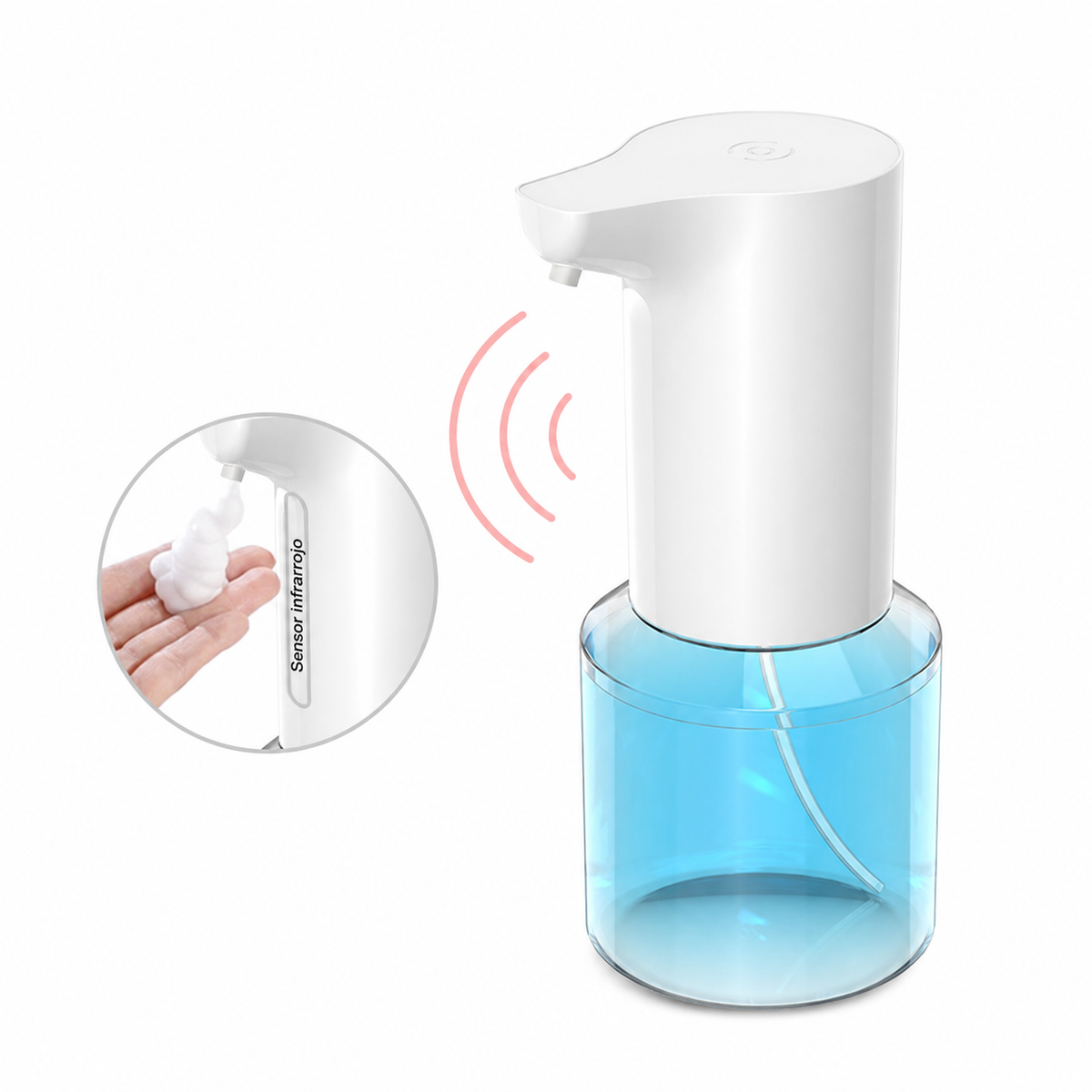 Dispensador automático de jabón espuma - 9