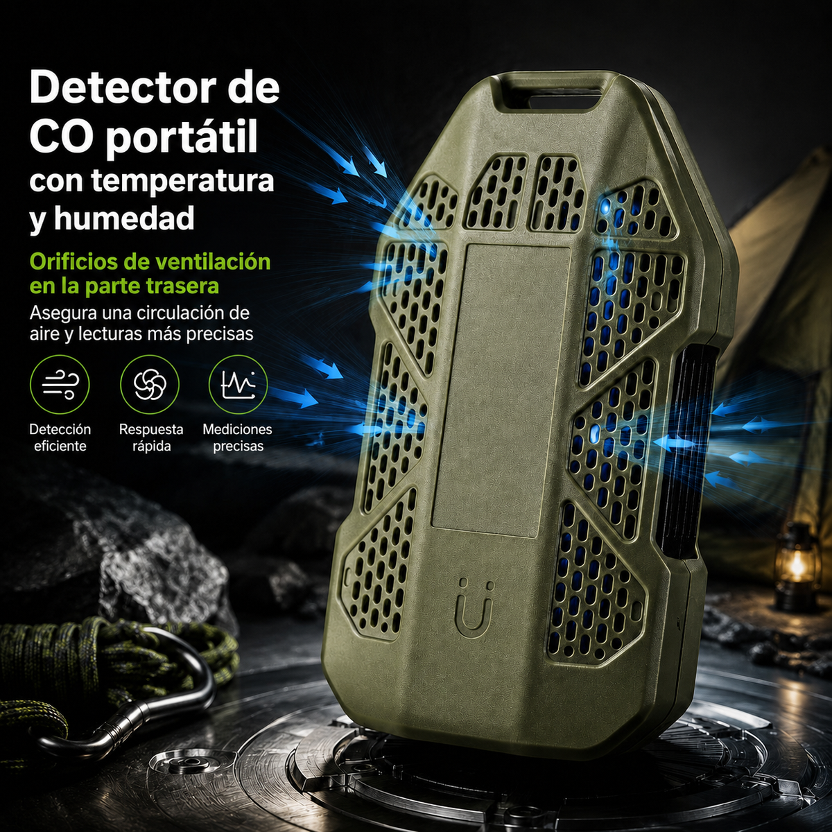 Detector de CO portátil - 4