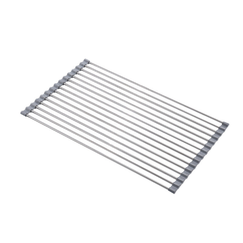 Escurridor de cocina acero inox plegable y extensible - 4