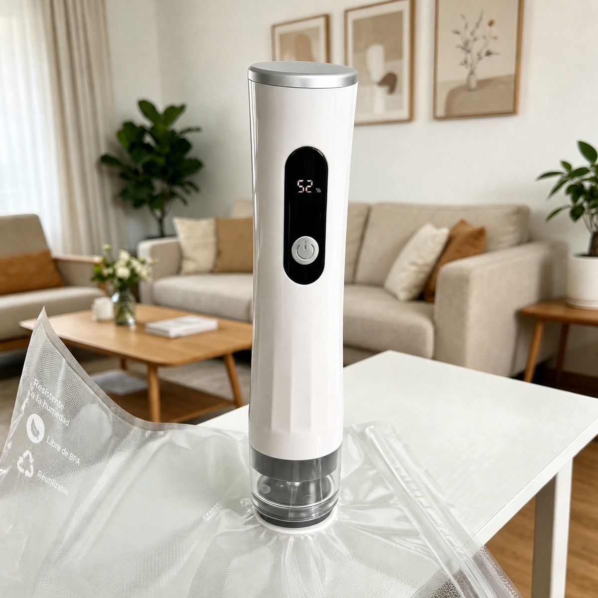 Selladora al vacío portátil con pantalla - 2