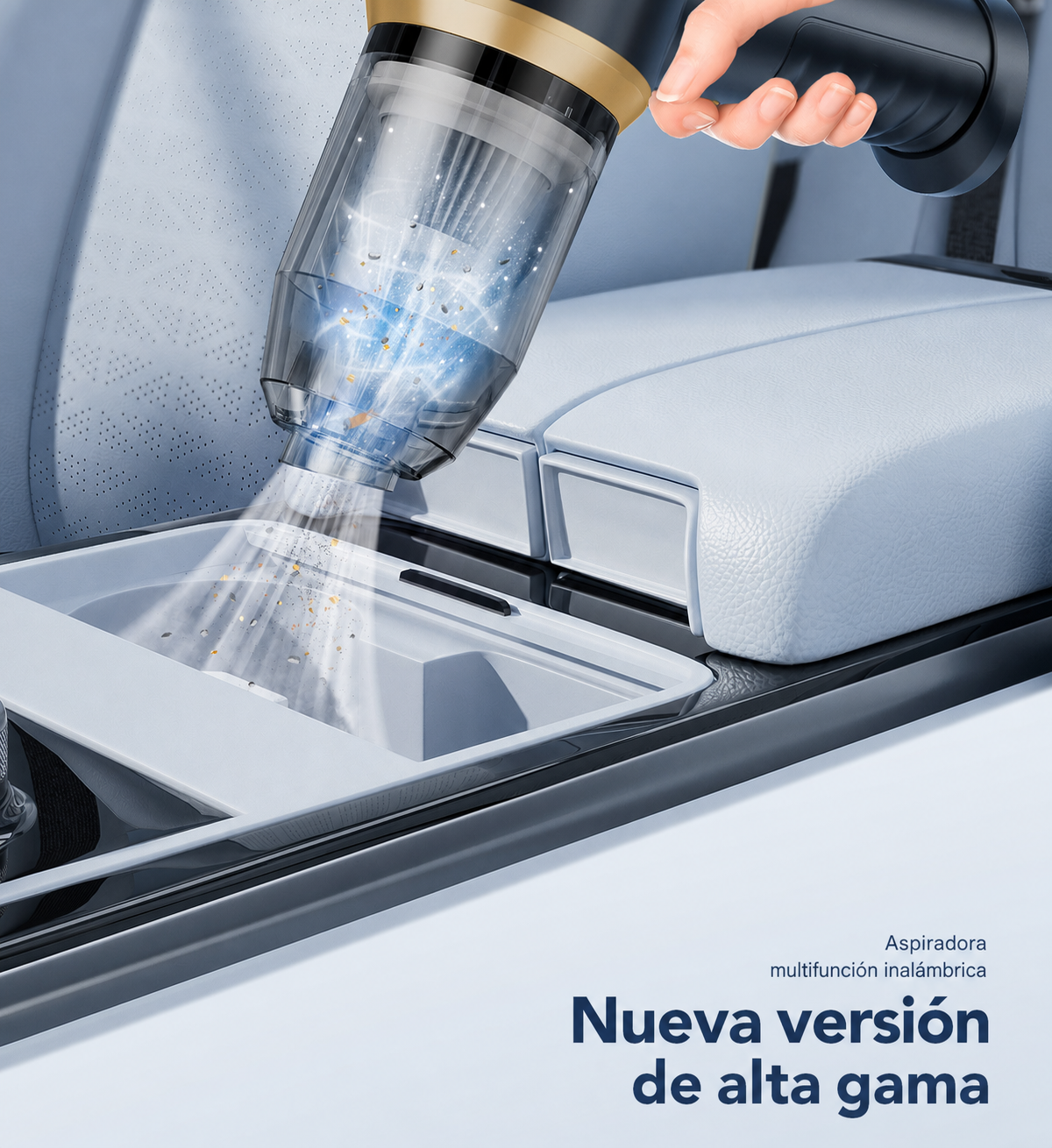 Aspiradora inalámbrica portátil | seco y húmedo - 10