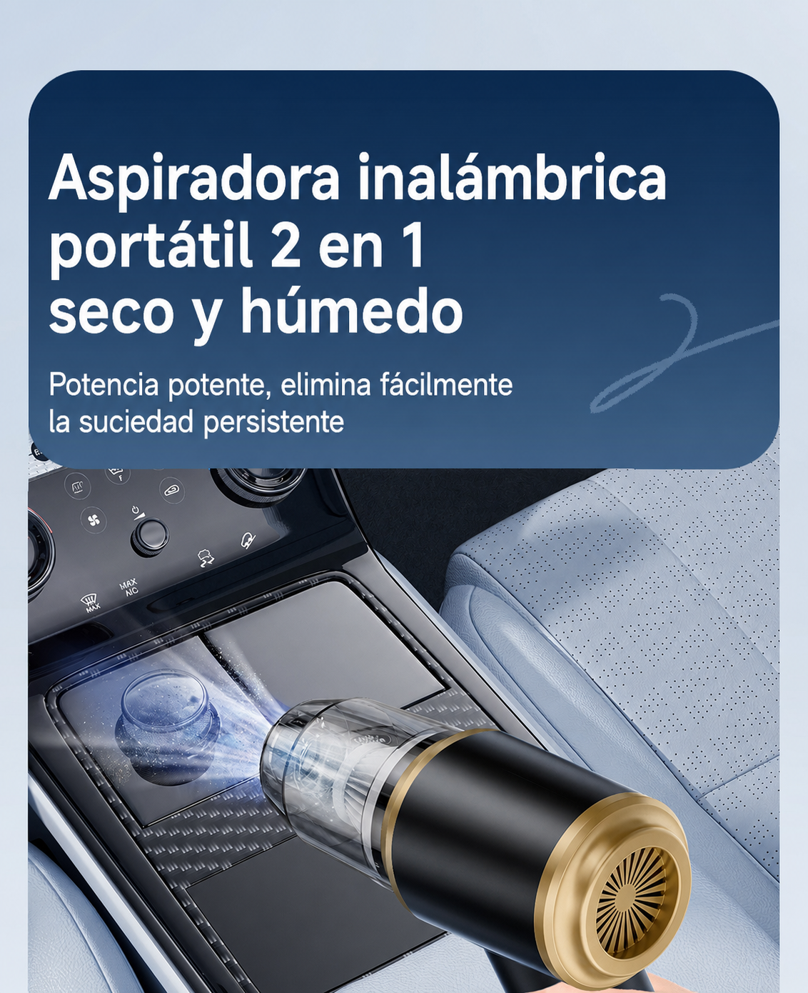 Aspiradora inalámbrica portátil | seco y húmedo - 14