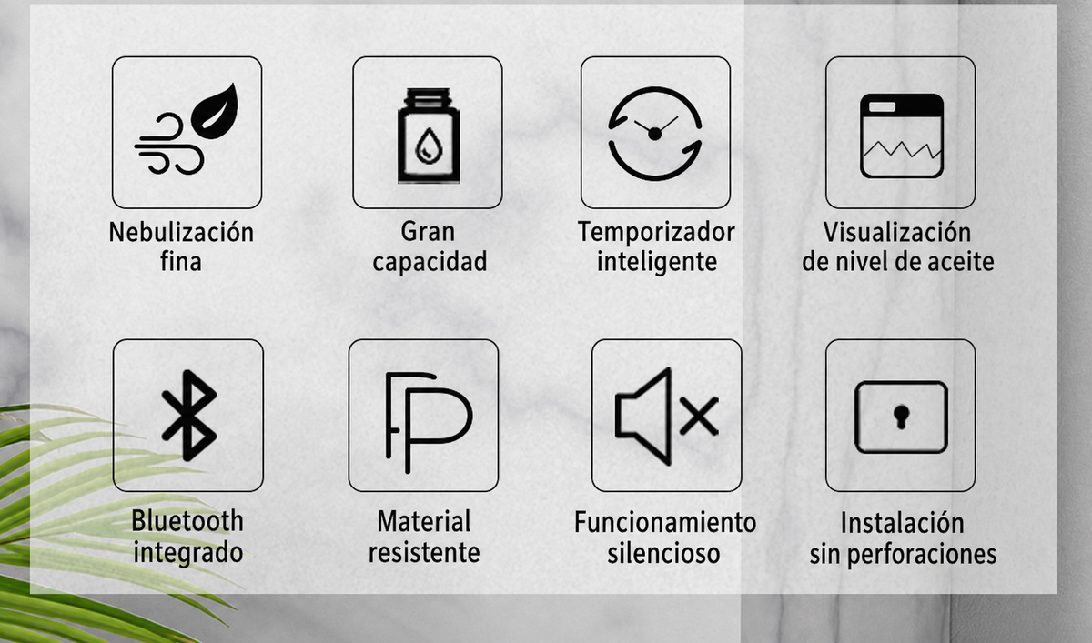 Difusor de Aroma con Bluetooth - 11