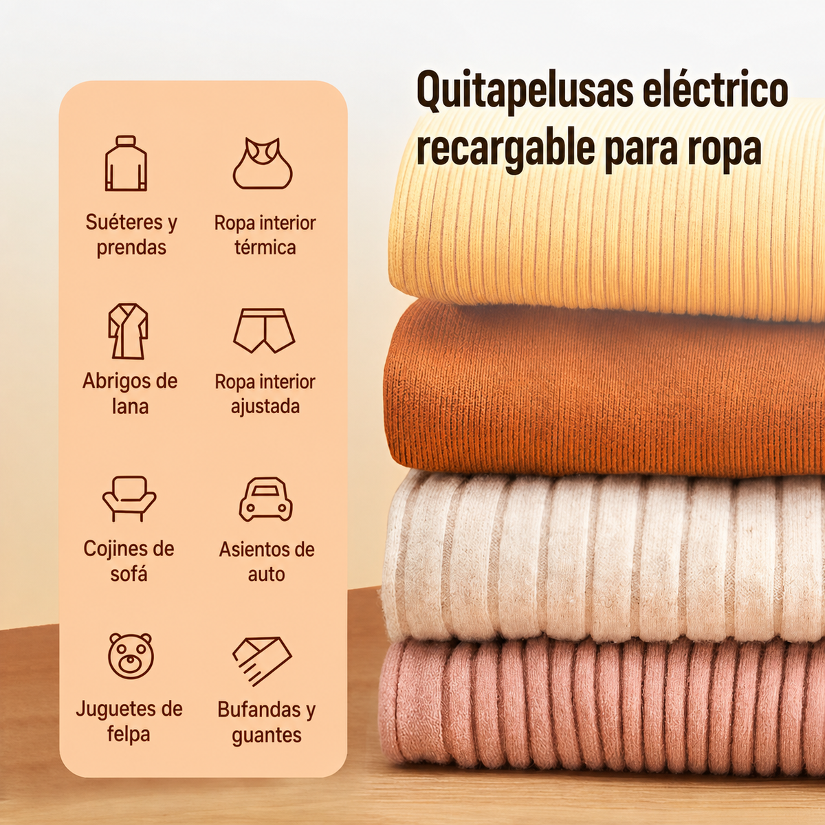 Quitapelusas recargable - 4