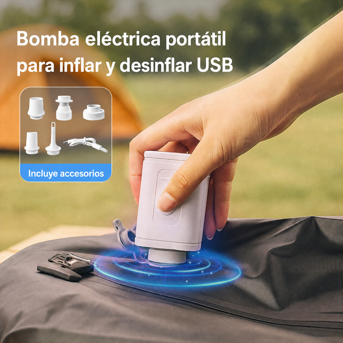 Bomba eléctrica portátil USB - 4