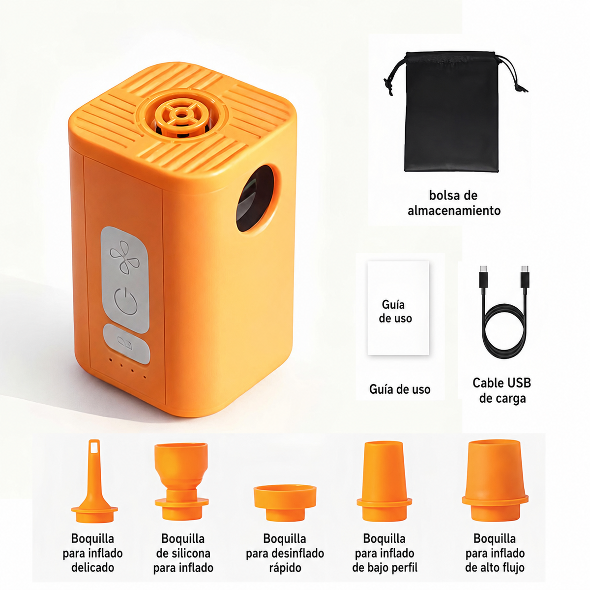 Bomba eléctrica portátil USB - 8