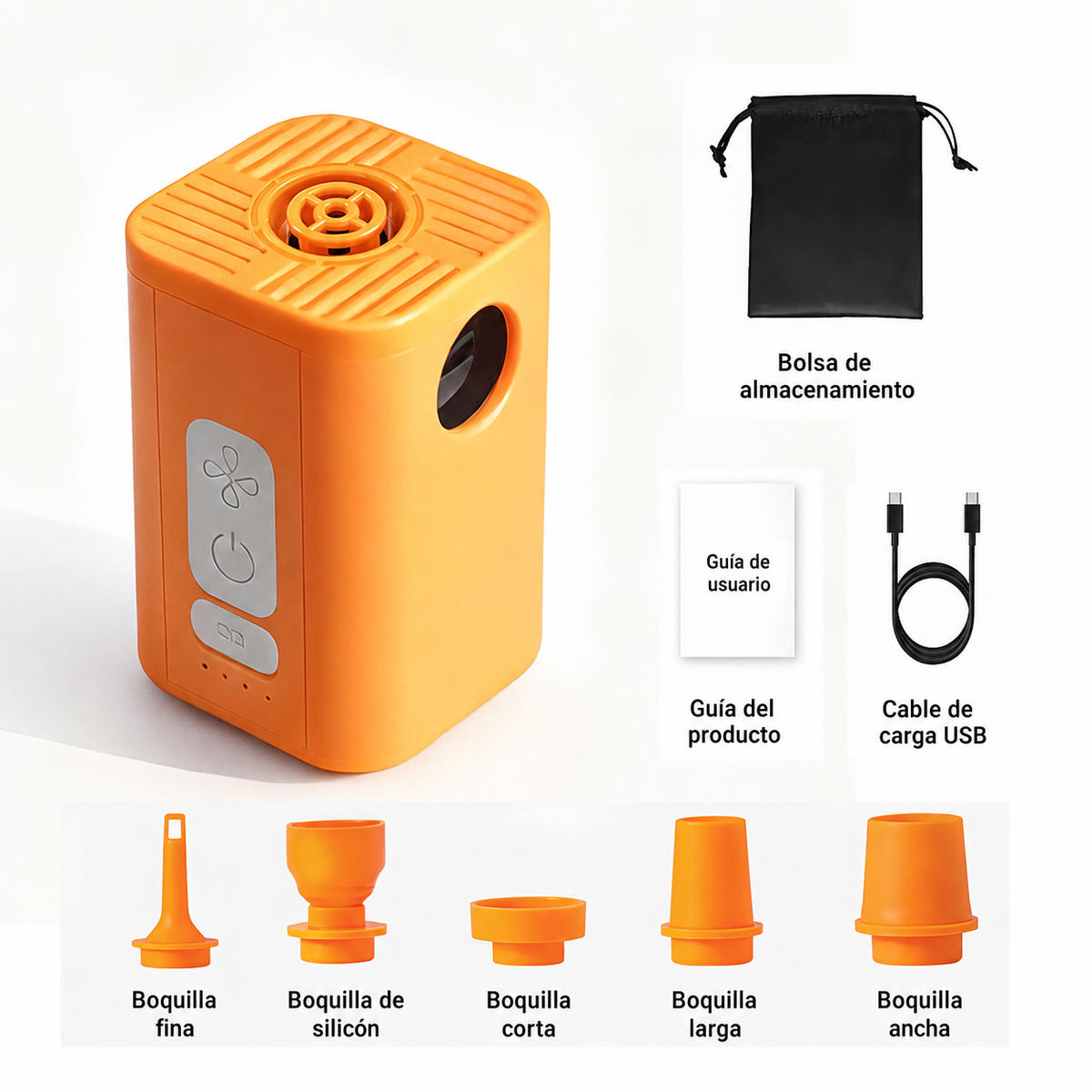 Bomba eléctrica portátil USB