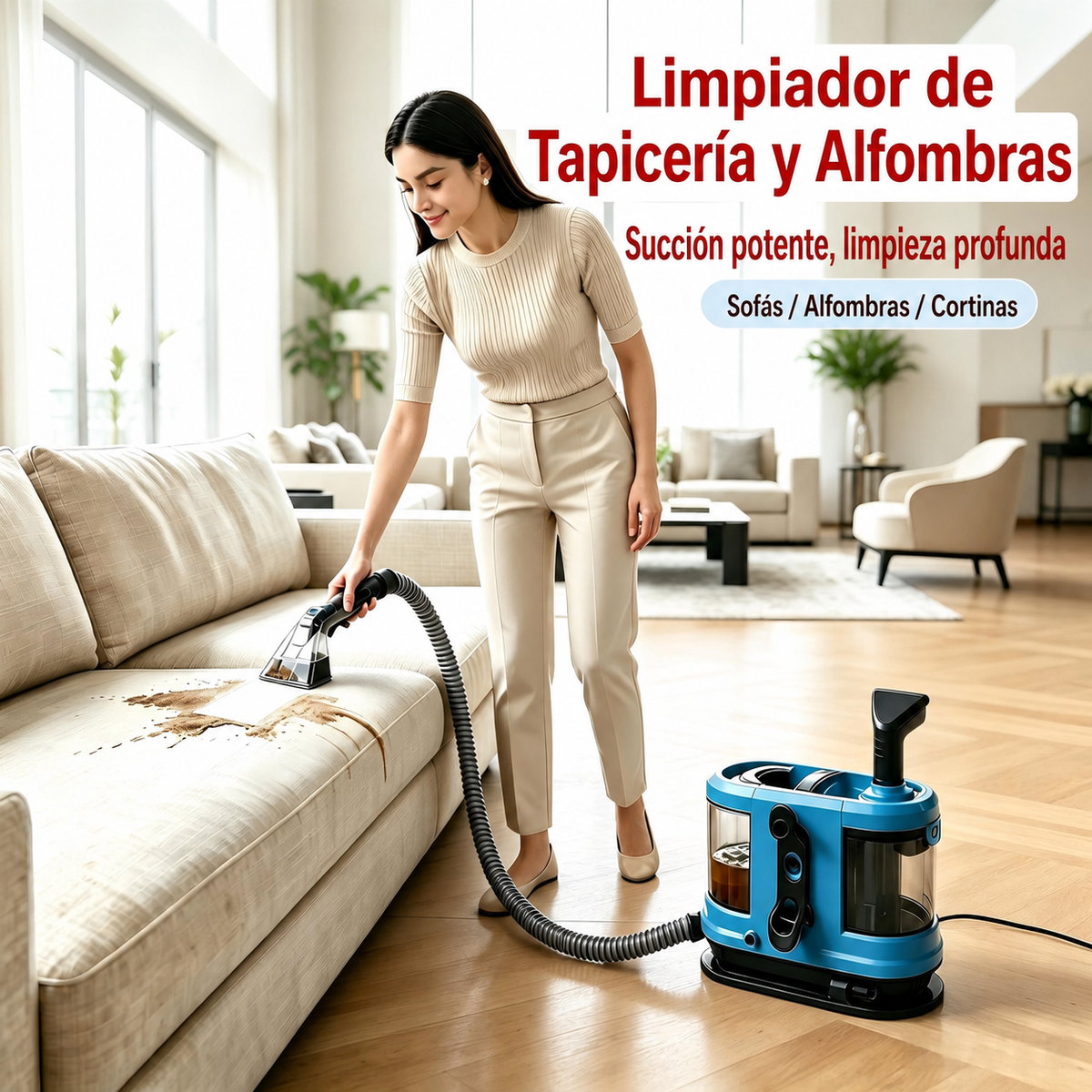 Limpiador de Tapicería y Alfombras - 1