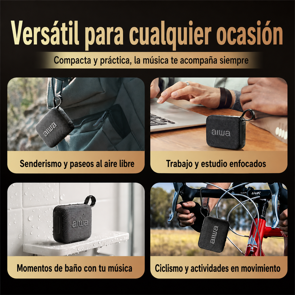 Bocina Bluetooth aiwa AH-17 - 3