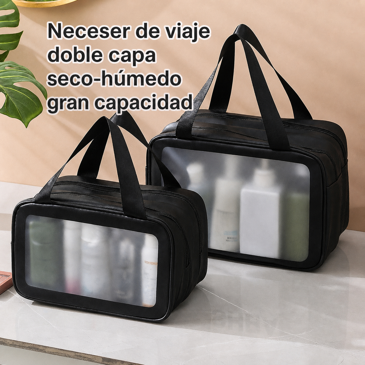 Neceser de viaje doble capa - 7