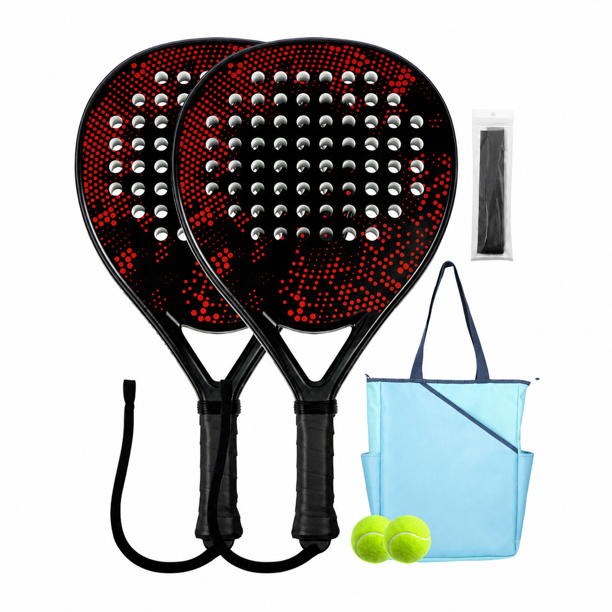 Pala de Pádel con marco de Carbono - 7