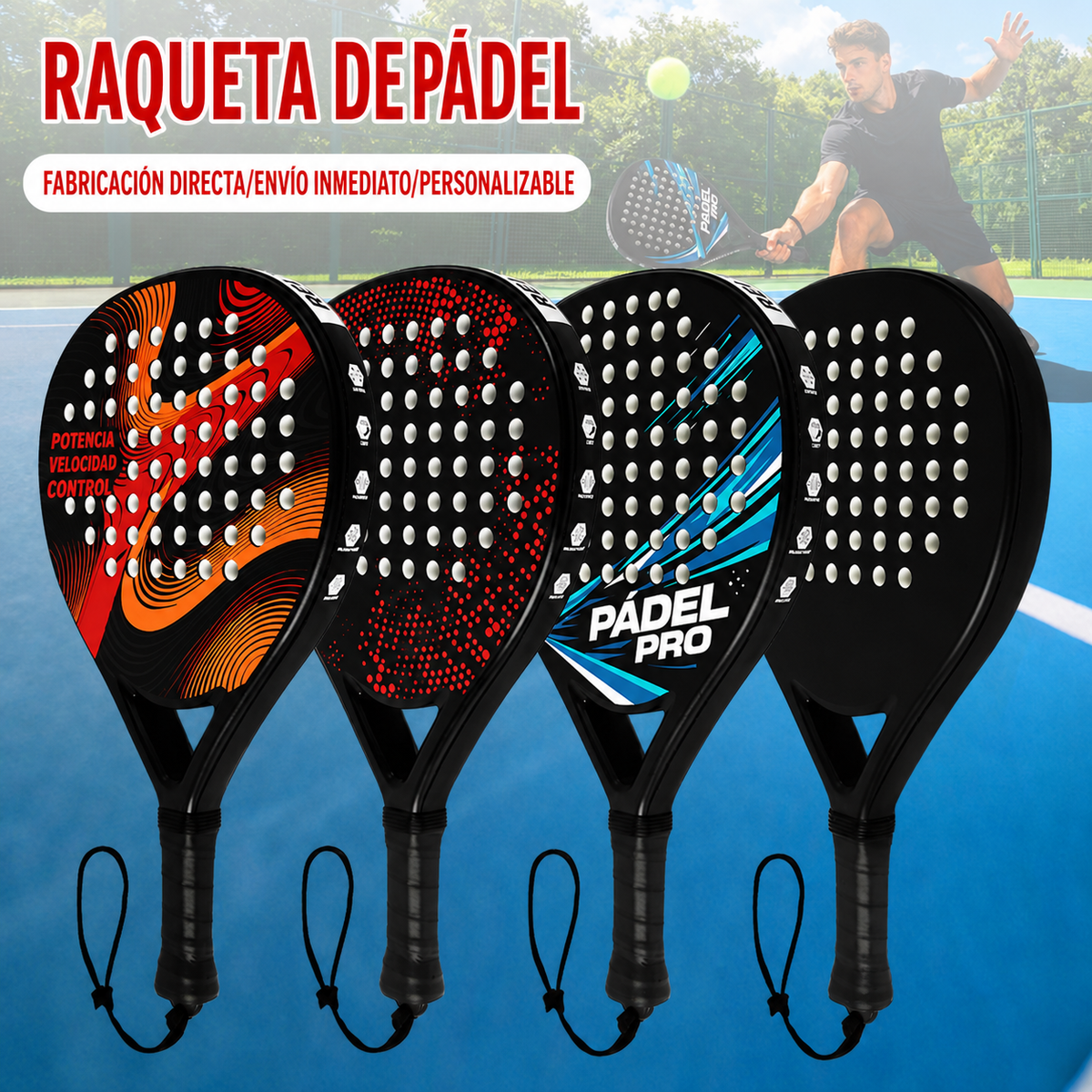 Pala de Pádel ABS - 7