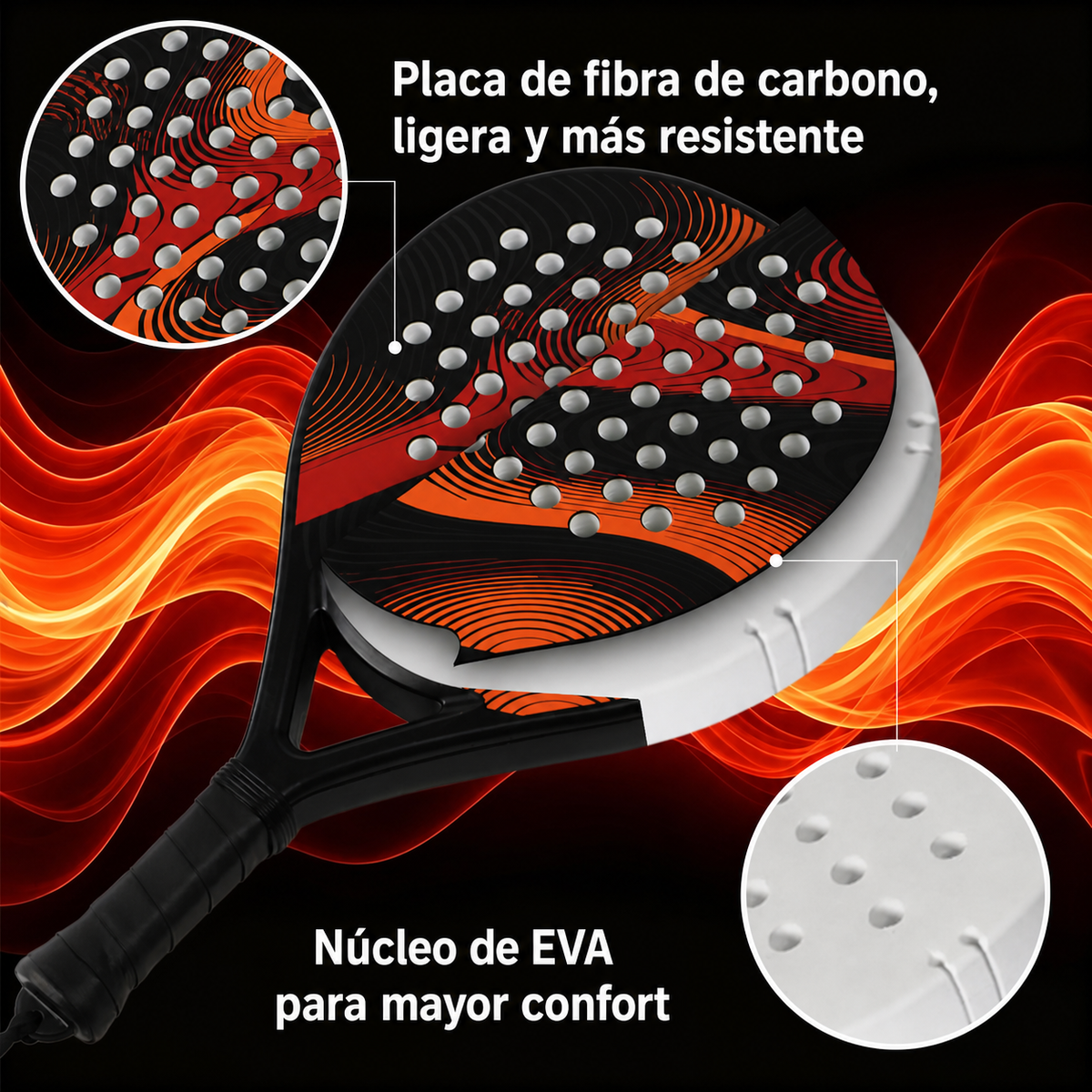 Pala de Pádel ABS - 8