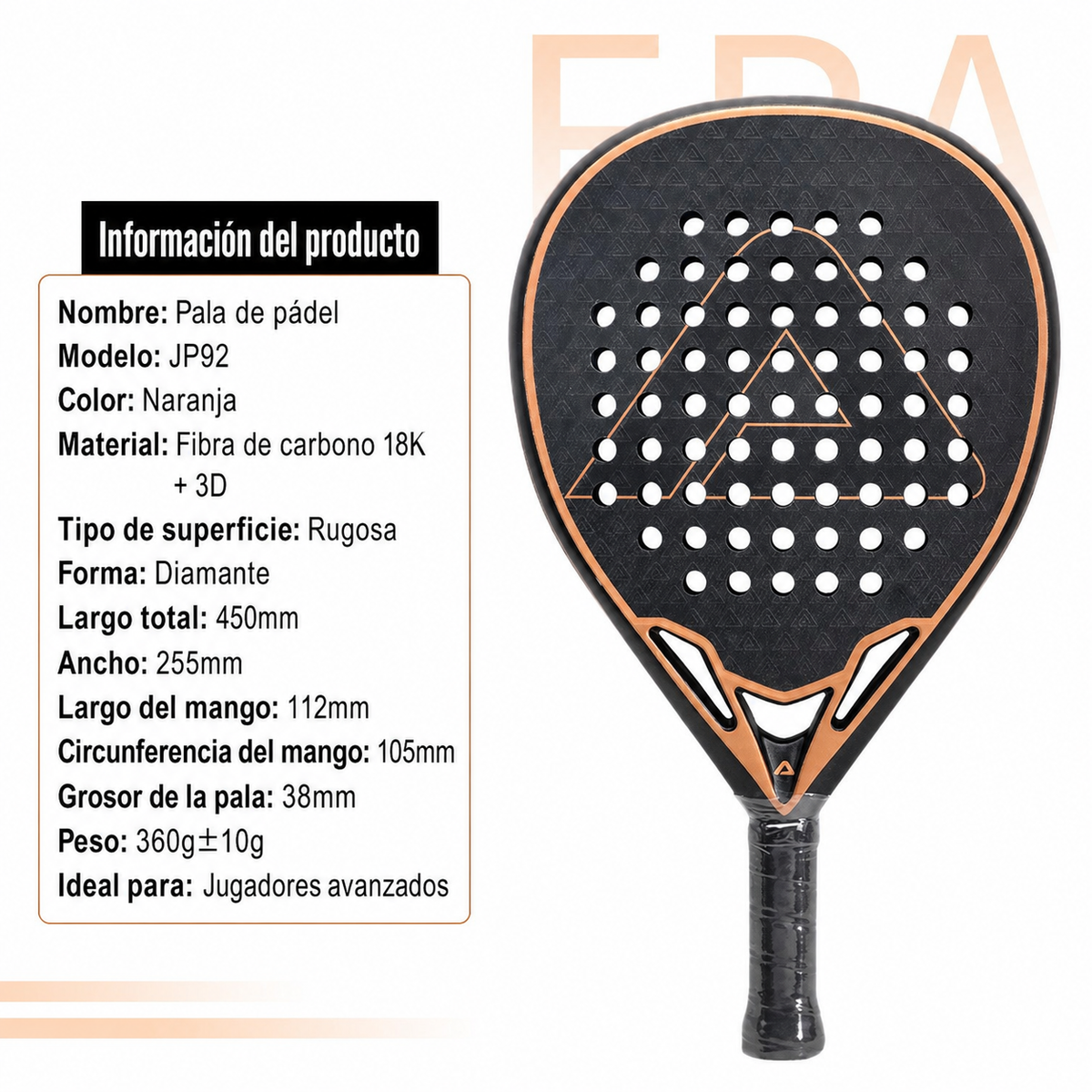 Pala de Pádel Pro Amasport