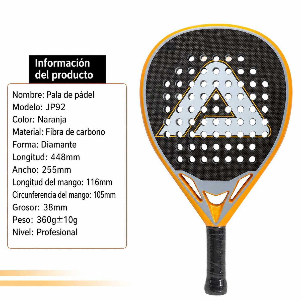 Pala de Pádel Pro Amasport