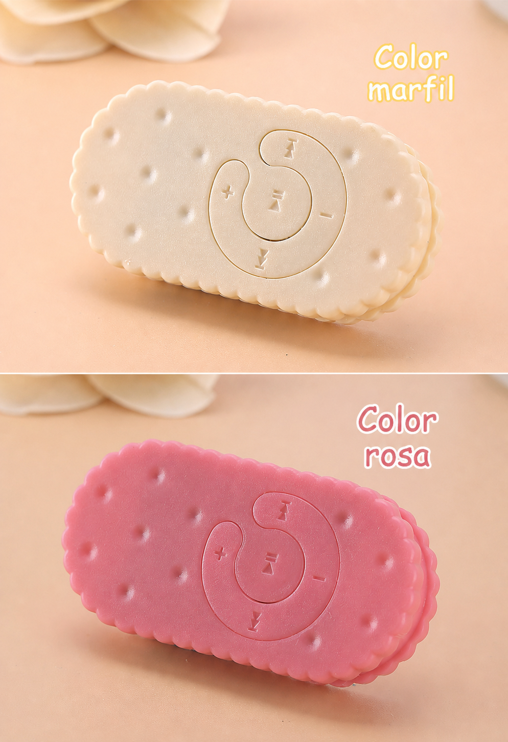 Reproductor MP3 Mini Clip Forma de Galleta con Tarjeta TF - 15