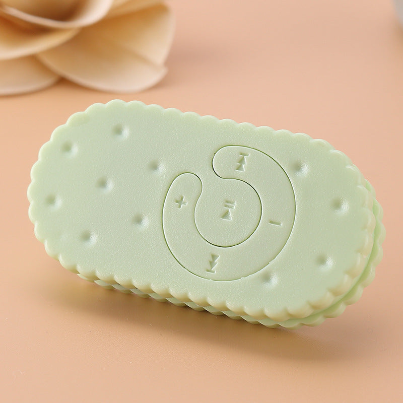 Reproductor MP3 Mini Clip Forma de Galleta con Tarjeta TF - 9