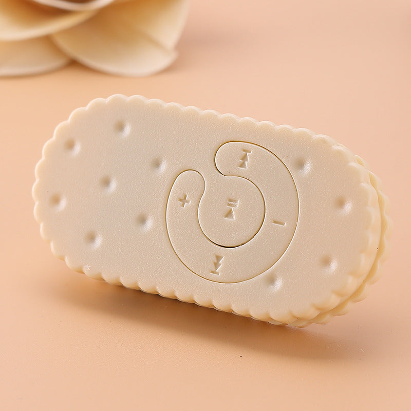 Reproductor MP3 Mini Clip Forma de Galleta con Tarjeta TF
