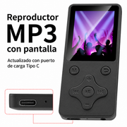 Reproductor MP3 Bluetooth con pantalla y radio FM - 1