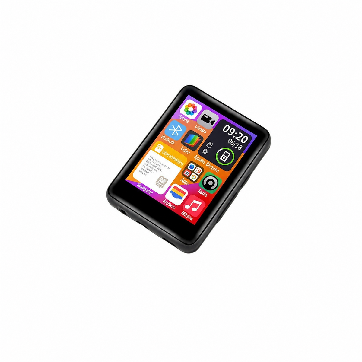 Reproductor MP3 táctil y lector de ebooks | Bluetooth - 4